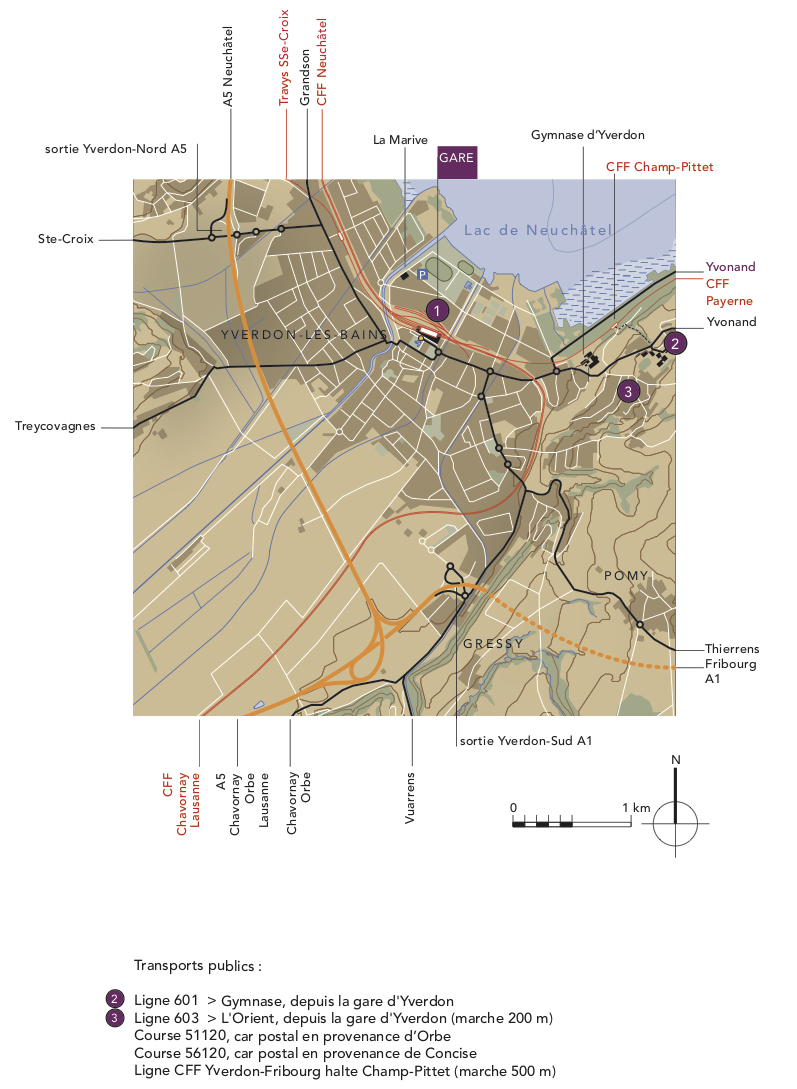 Plan d'accès