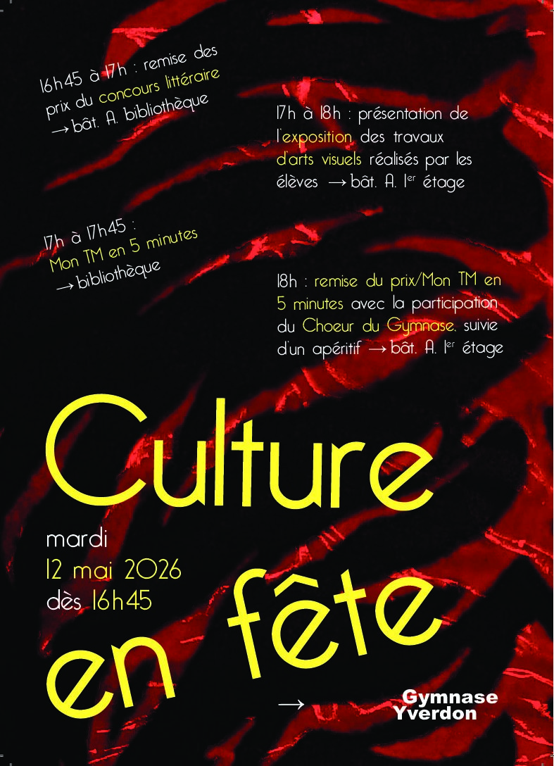 Culture en fête – programme